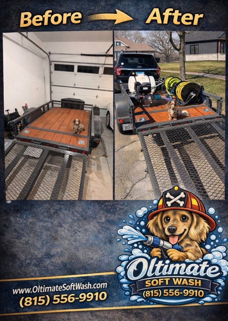 Oltimate Softwash professional equipment rig setup